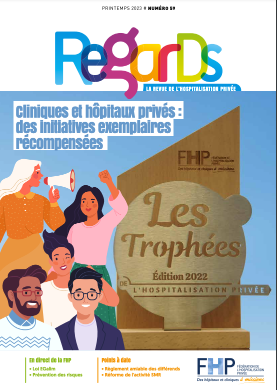 Couverture de la revue Regards, numéro 59, printemps 2023
